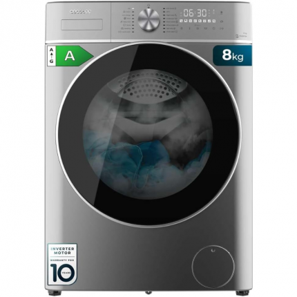 Lavadora Carga Frontal, Cecotec Bolero DressCode 8800 Inverter 8kg