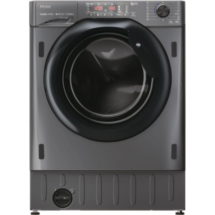 Lavadora Integrable Original, Haier HWQ90B416FWBR-S 9 kg 1600 rpm